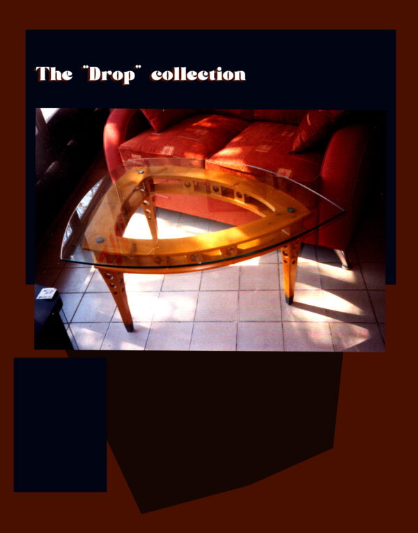 Triangle Glass Coffee Table