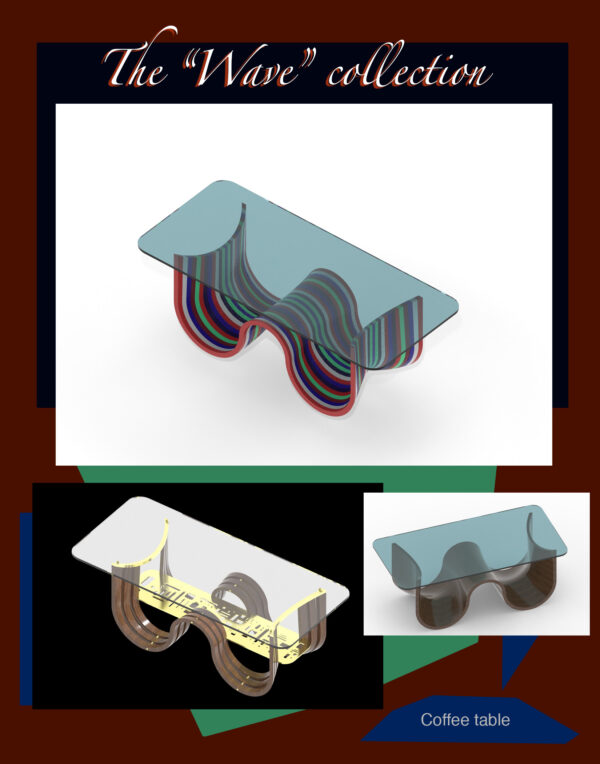 Coffee Table Wave Collection